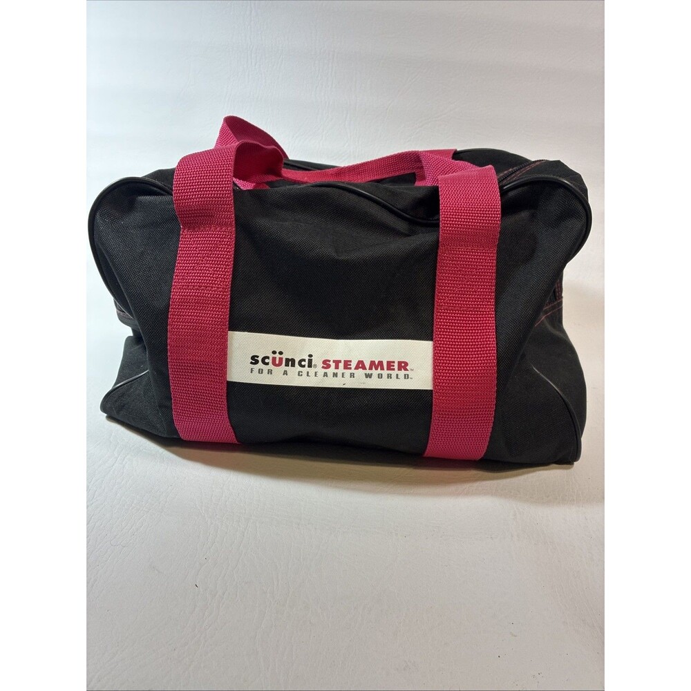 Scunci Steamer SS-1000 With Accessories & Storage Bag Portable Tested - Works